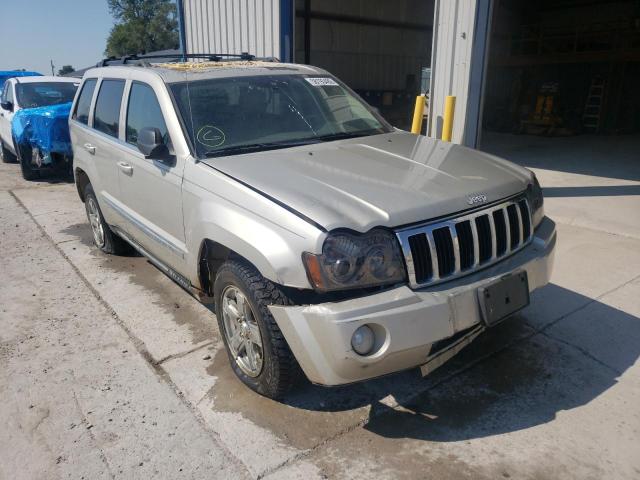 1J8HR58M57C697146 - 2007 JEEP GRAND CHER SILVER photo 1