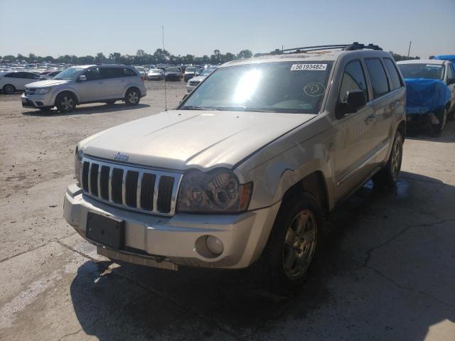 1J8HR58M57C697146 - 2007 JEEP GRAND CHER SILVER photo 2