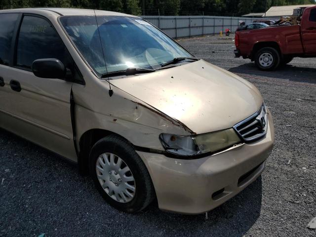 5FNRL18572B019122 - 2002 HONDA ODYSSEY LX TAN photo 9