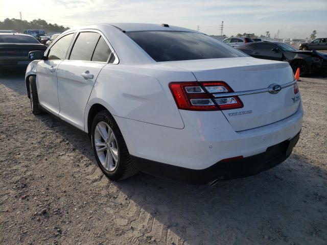 1FAHP2E83JG105557 - 2018 FORD TAURUS SEL WHITE photo 3