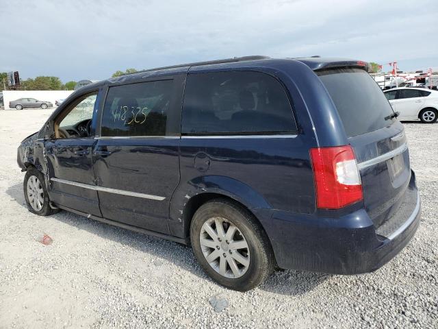 2C4RC1BG9ER346785 - 2014 CHRYSLER TOWN & COU BLUE photo 3