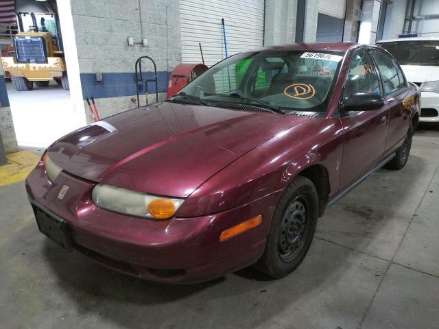 1G8ZH52812Z115666 - 2002 SATURN SL1 MAROON photo 2