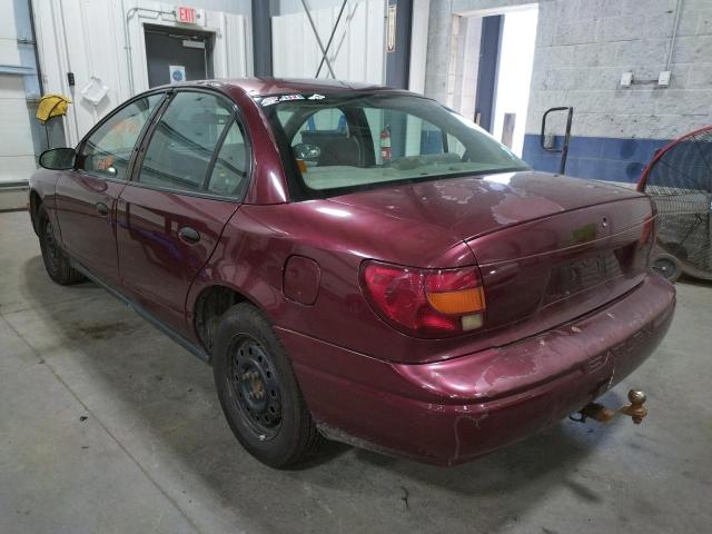 1G8ZH52812Z115666 - 2002 SATURN SL1 MAROON photo 3