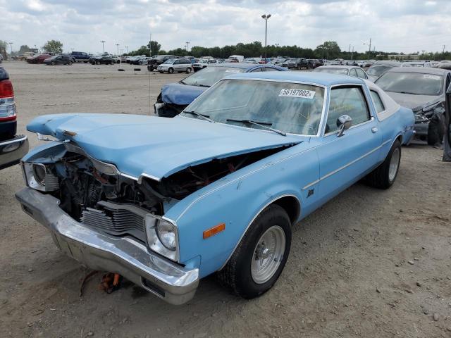 NH29D7B324518 - 1977 DODGE ASPEN BLUE photo 2