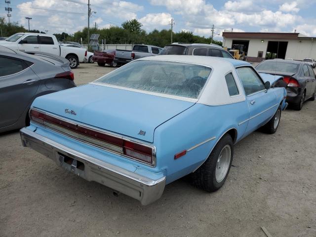 NH29D7B324518 - 1977 DODGE ASPEN ლურჯი ფოტო 4