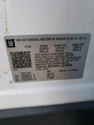 3GKALSEX4KL124859 - 2019 GMC TERRAIN DENALI  photo 10