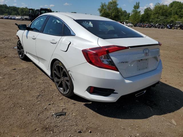 19XFC2F81LE028864 - 2020 HONDA CIVIC SPOR WHITE photo 3