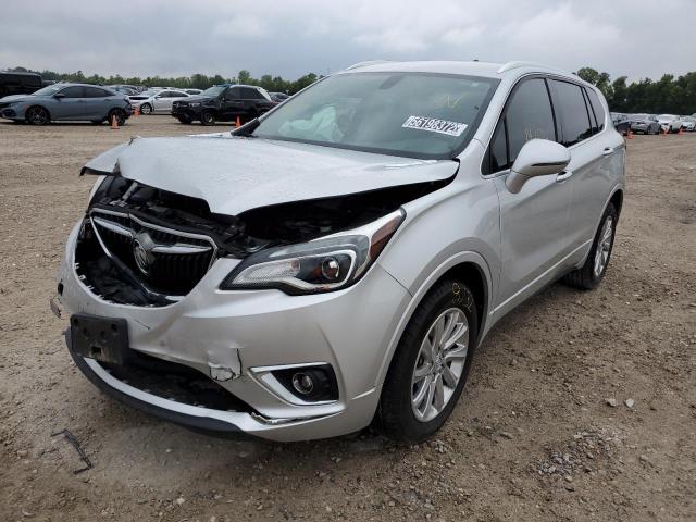 LRBFX2SA0KD006690 - 2019 BUICK ENVISION E SILVER photo 2