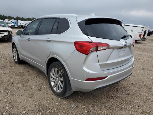 LRBFX2SA0KD006690 - 2019 BUICK ENVISION E SILVER photo 3