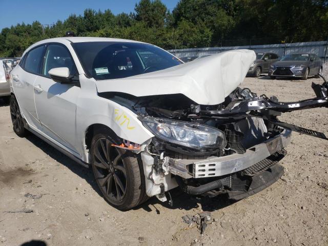 SHHFK7H44KU409755 - 2019 HONDA CIVIC SPOR WHITE photo 1