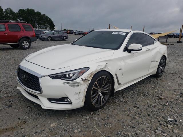 JN1EV7EK0KM231831 - 2019 INFINITI Q60 PURE WHITE photo 2