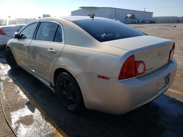 1G1ZG57B39F176485 - 2009 CHEVROLET MALIBU LS GOLD photo 3