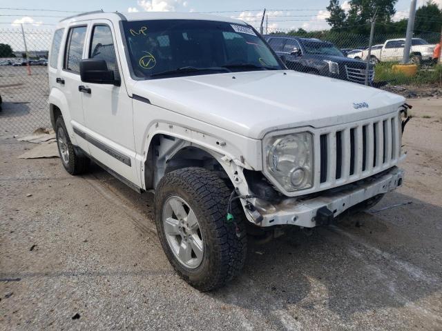 1C4PJMAK0CW104296 - 2012 JEEP LIBERTY SP WHITE photo 1