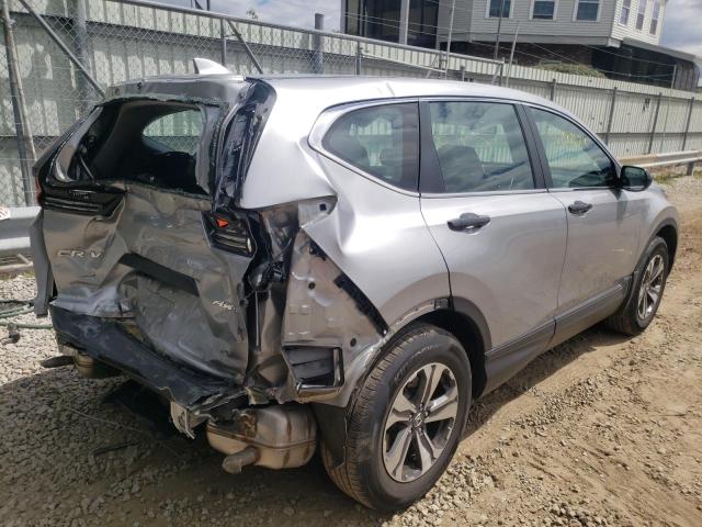 2HKRW2H22MH625094 - 2021 HONDA CR-V LX SILVER photo 4