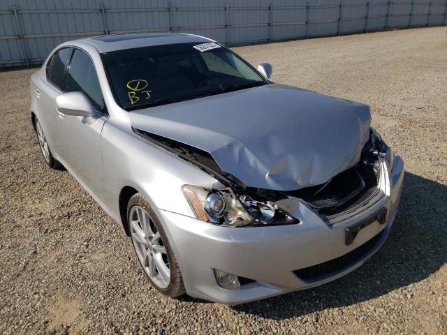 JTHBE262965002063 - 2006 LEXUS IS 350 SILVER photo 1