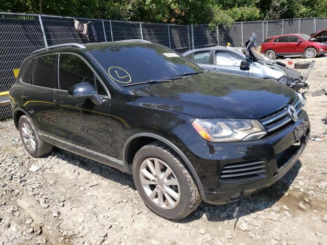 WVGEF9BP3DD006811 - 2013 VOLKSWAGEN TOUAREG V6 BLACK photo 1