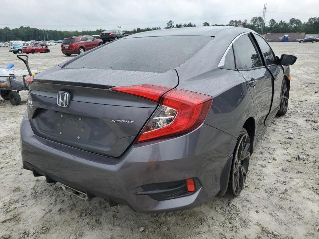 2HGFC2F84KH581383 - 2019 HONDA CIVIC SPOR GRAY photo 4