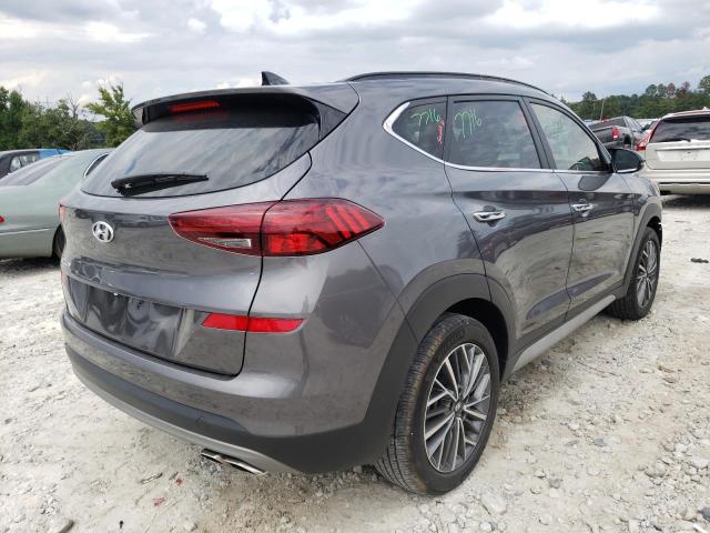 KM8J33AL0MU318412 - 2021 HYUNDAI TUCSON LIM GRAY photo 4