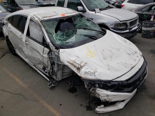 19XFC2F8XLE208635 - 2020 HONDA CIVIC SPOR WHITE photo 9