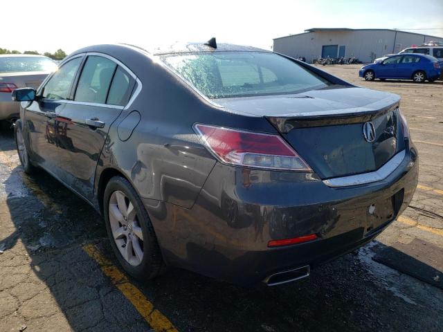 19UUA8F51DA011932 - 2013 ACURA TL TECH GRAY photo 3