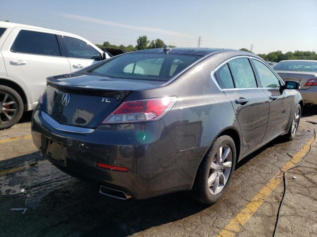 19UUA8F51DA011932 - 2013 ACURA TL TECH GRAY photo 4