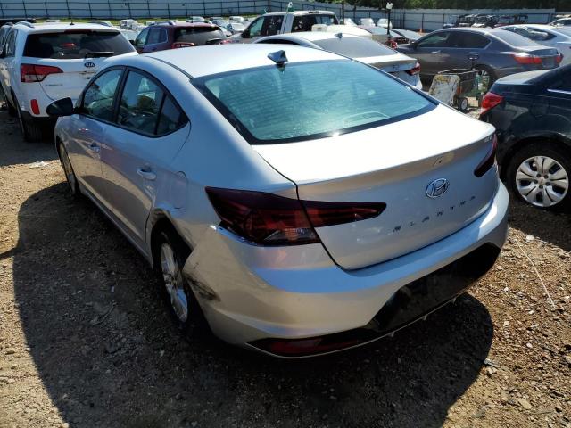 5NPD84LF2KH439577 - 2019 HYUNDAI ELANTRA SE SILVER photo 3