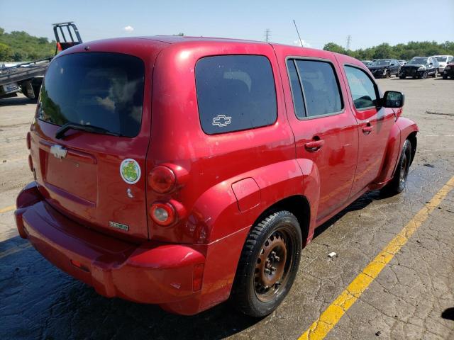 3GNBAADBXAS541260 - 2010 CHEVROLET HHR LS BURGUNDY photo 4