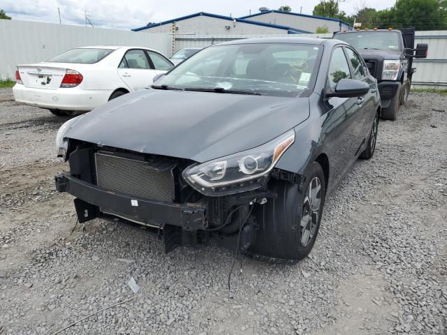 3KPF24AD2KE112239 - 2019 KIA FORTE FE GRAY photo 2