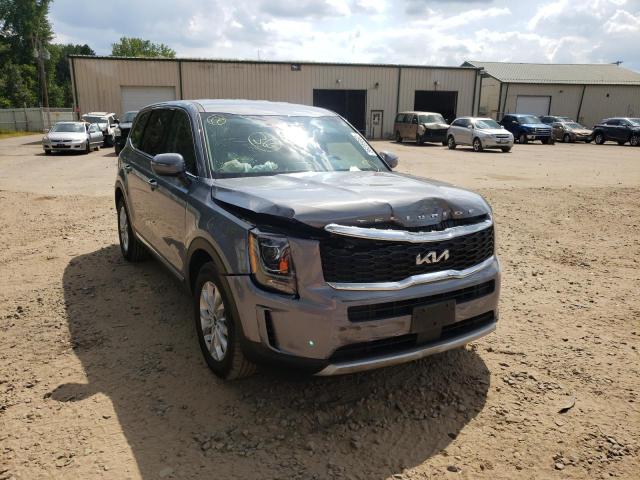 5XYP2DHC5NG247871 - 2022 KIA TELLURIDE TEAL photo 1