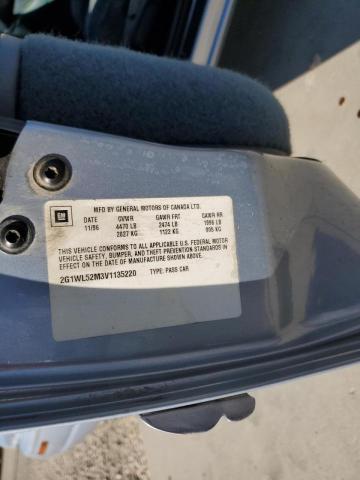 2G1WL52M3V1135220 - 1997 CHEVROLET LUMINA BAS ლურჯი ფოტო 10