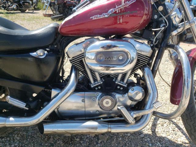 1HD1CGP145K434421 - 2005 HARLEY-DAVIDSON XL1200 C BURGUNDY photo 7