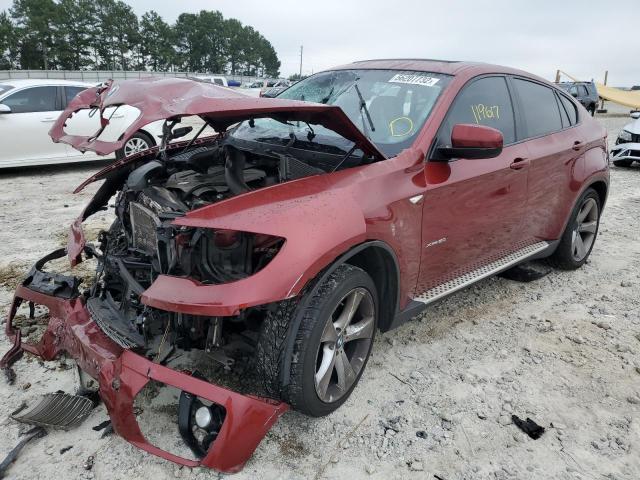 5UXFG8C50ALZ94630 - 2010 BMW X6 XDRIVE5 RED photo 2