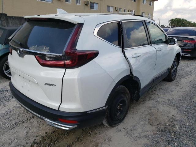 5J6RW2H86LA019480 - 2020 HONDA CR-V EXL WHITE photo 4