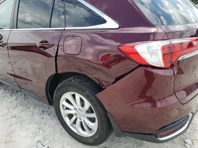 5J8TB3H38GL008011 - 2016 ACURA RDX MAROON photo 9