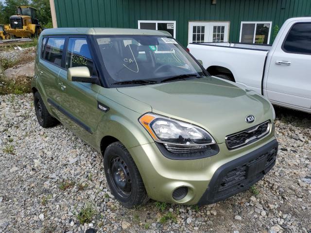 KNDJT2A58D7527007 - 2013 KIA SOUL GREEN photo 1