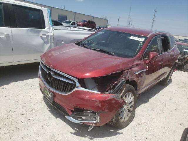 5GAERBKW6KJ112227 - 2019 BUICK ENCLAVE ES MAROON photo 2