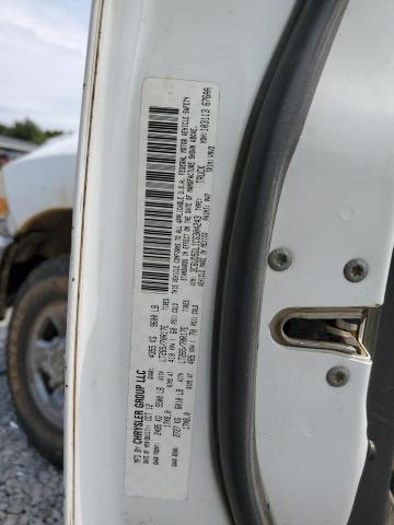 3C6UD5DL1CG304243 - 2012 DODGE RAM 2500 S WHITE photo 10