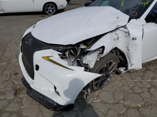 JTHBF1D24E5033200 - 2014 LEXUS IS 250 WHITE photo 9