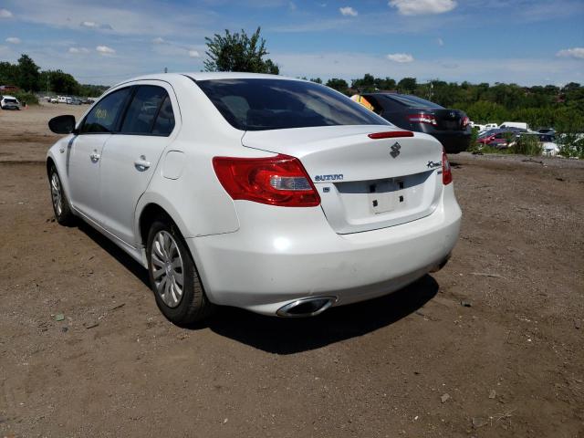 JS2RF9A10B6110196 - 2011 SUZUKI KIZASHI S WHITE photo 3