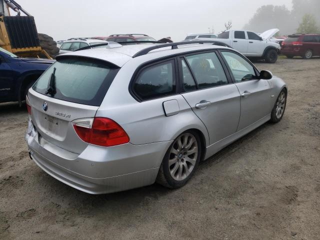 WBAVT13556KW22484 - 2006 BMW 325 XIT SILVER photo 4