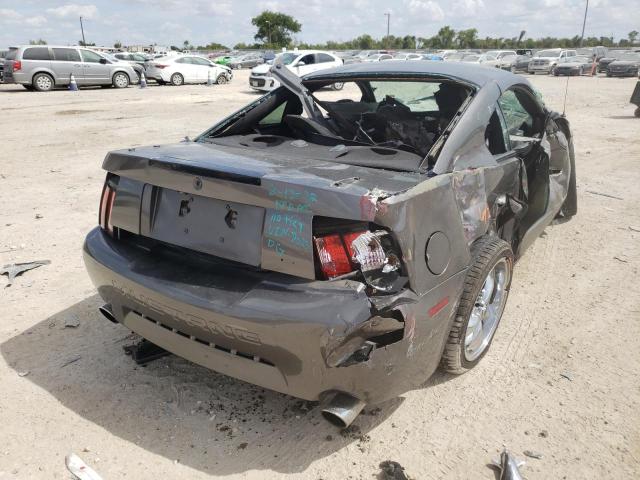 1FAFP42R13F368025 - 2003 FORD MUSTANG MA GRAY photo 4