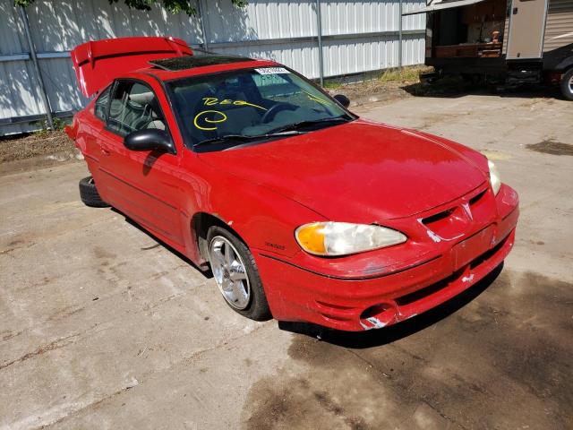 1G2NW12E13C319403 - 2003 PONTIAC GRAND AM BURGUNDY photo 1