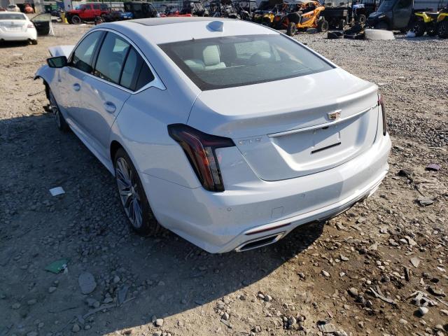 1G6DZ5RW4N0126593 - 2022 CADILLAC CT5 PREMIU WHITE photo 3