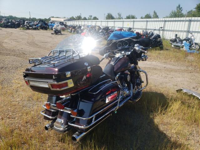 1HD1FC4147Y643047 - 2007 HARLEY-DAVIDSON FLHTCUI BURGUNDY photo 4