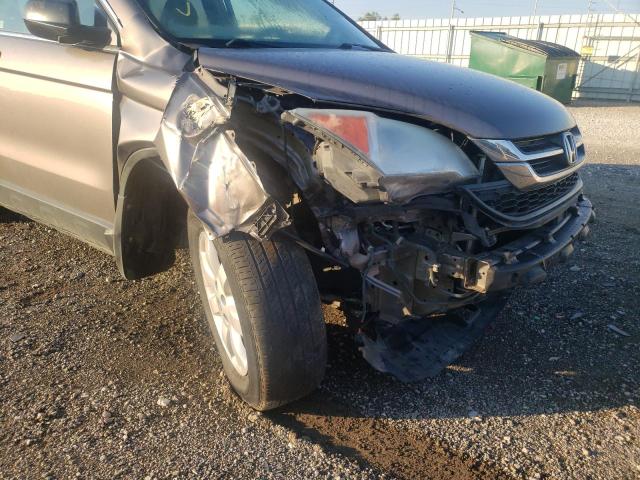 5J6RE4H49BL029385 - 2011 HONDA CR-V TAN photo 9