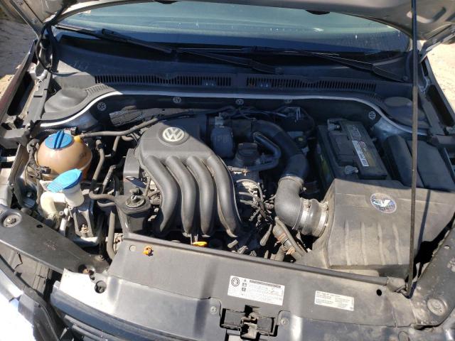 3VW2K7AJ7DM224501 - 2013 VOLKSWAGEN JETTA BASE BLACK photo 7