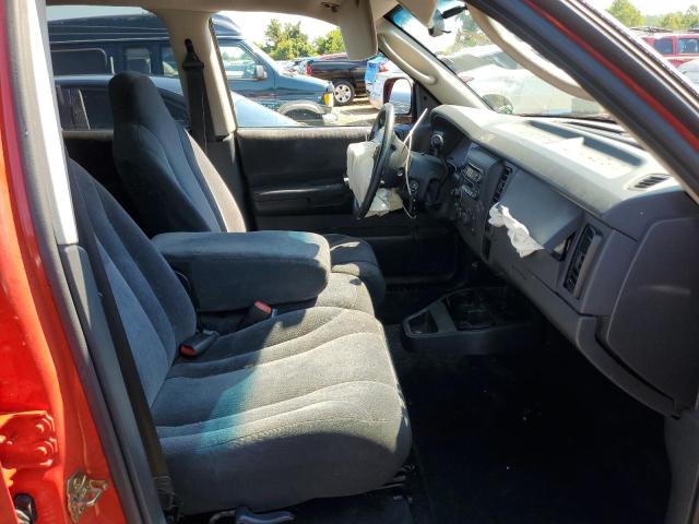 1D7HG48N93S352451 - 2003 DODGE DAKOTA QUA RED photo 5