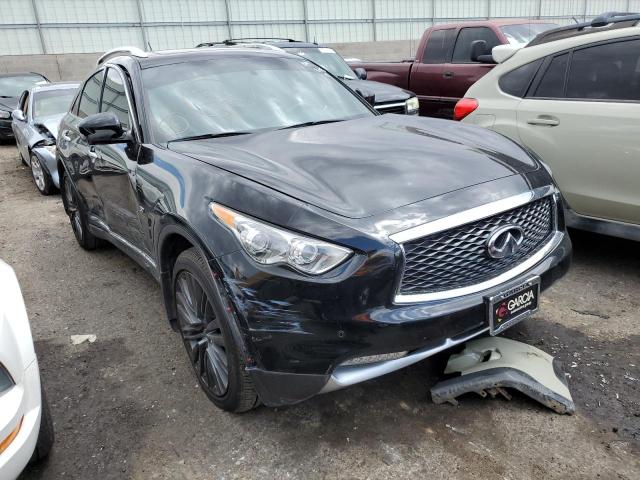 JN8CS1MW8HM410145 - 2017 INFINITI QX70 BLACK photo 1