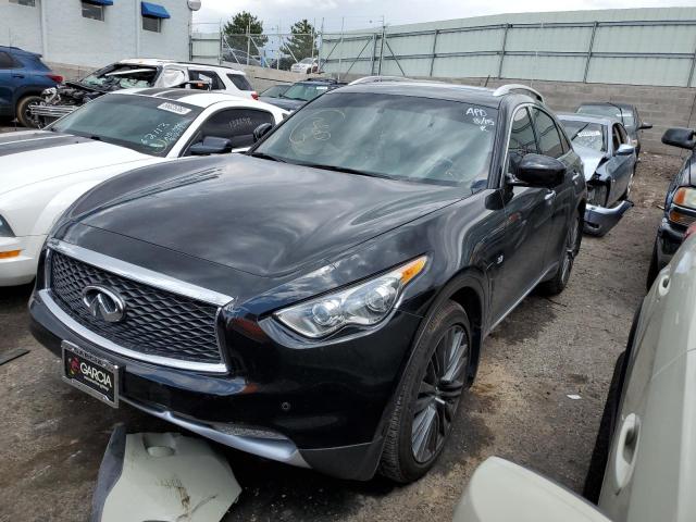 JN8CS1MW8HM410145 - 2017 INFINITI QX70 BLACK photo 2