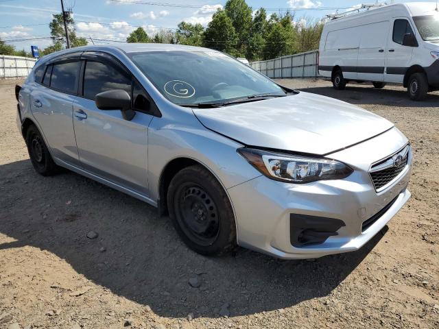 4S3GTAB66K3756611 - 2019 SUBARU IMPREZA SILVER photo 1